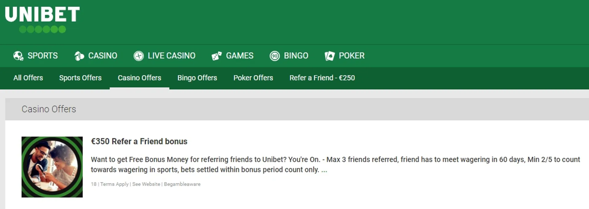 Odds poker