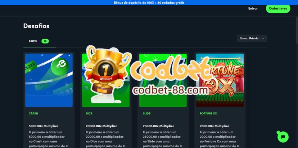 Jogos de apostas para ganhar dinheiro