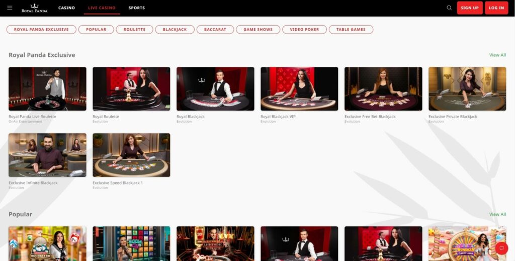 Live Casino